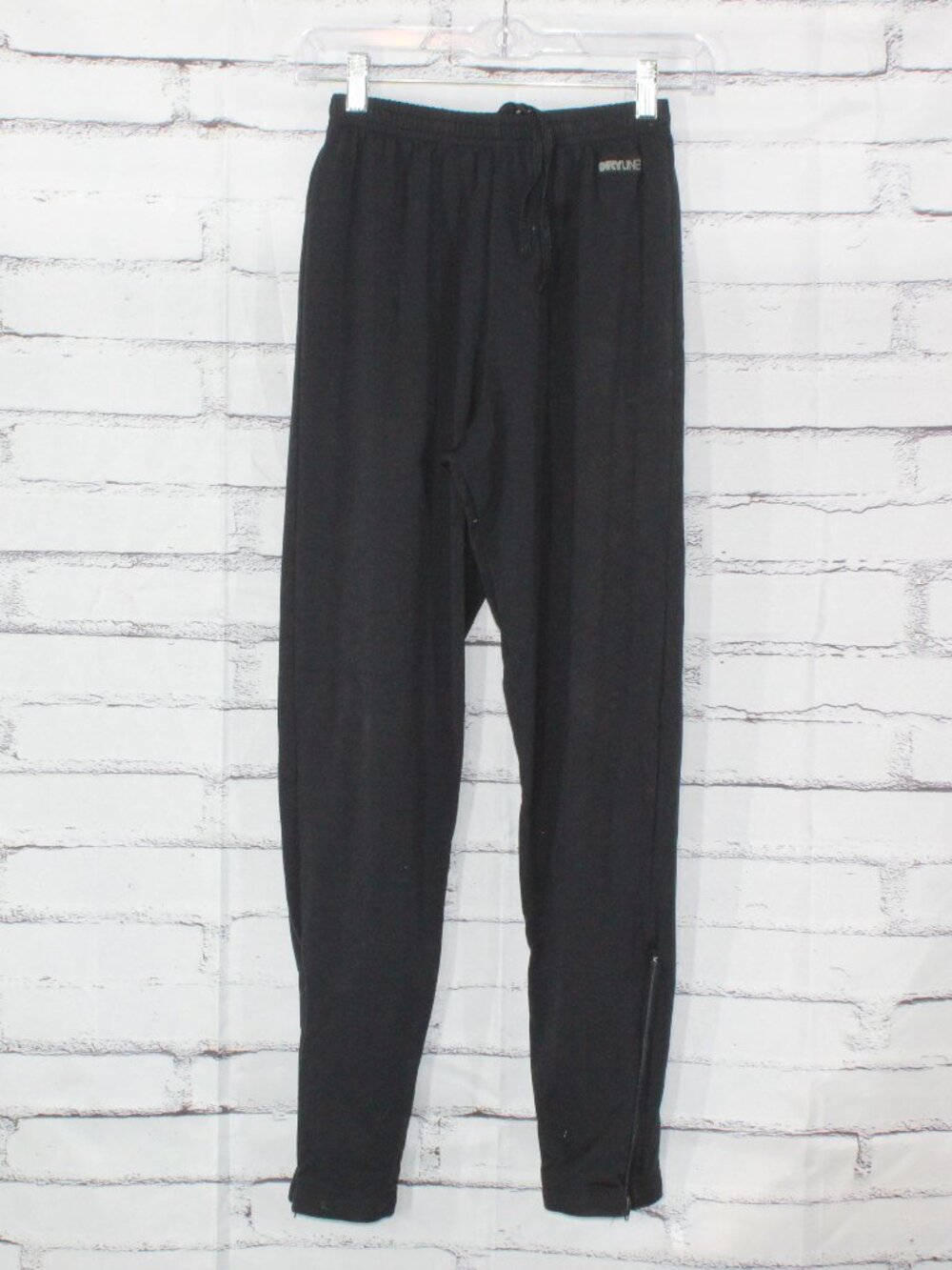 EMS Pants Black Performance Ankle Zip Straight Leg Athleisure Outdoor Small